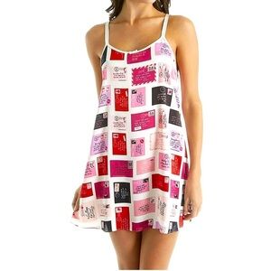 Kate‎ Spade Pink Postcard Nightgown